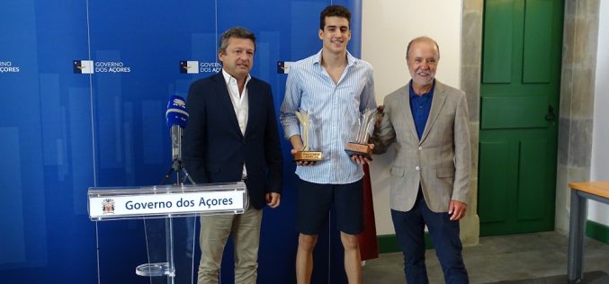 Terceirense João Pedro Costa recebe galardão de “Desportista do Ano”